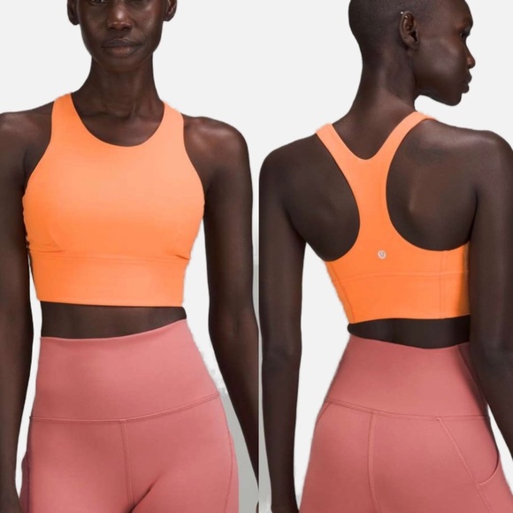 LULULEMON Wunder Train Longline Bra Fade Medium Support Size 8 - Picture 1 of 10